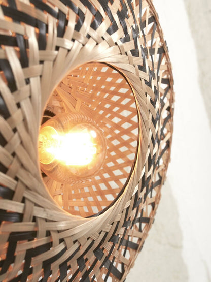bohemian-bamboe-wandlamp-naturel-zwart-xs-good-mojo-kalimantan-variant-image2