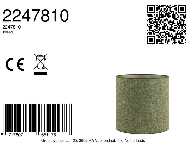 groene-stoffen-lampenkap-cilindrisch-light-living-tweed-variant-image8a