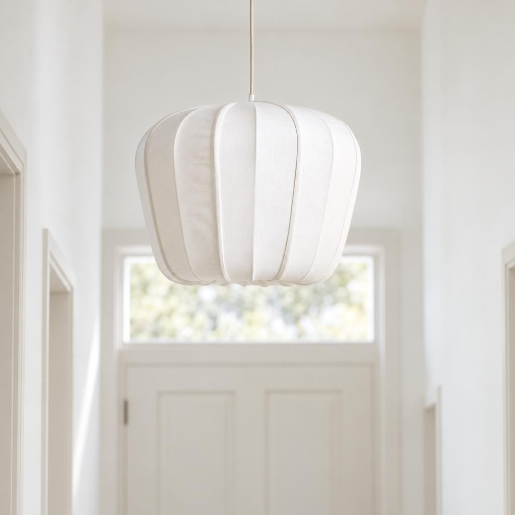Light & Living Zubedo fehér krémszínű függőlámpa – hangulatkép