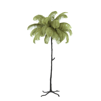 design-vloerlamp-met-groene-veren-light-living-feather-main-image