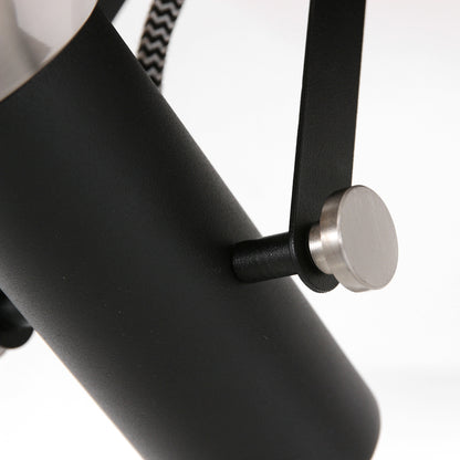 Podwójny spot sufitowy Mexlite Acier czarny/stalowy – zdjęcie 4