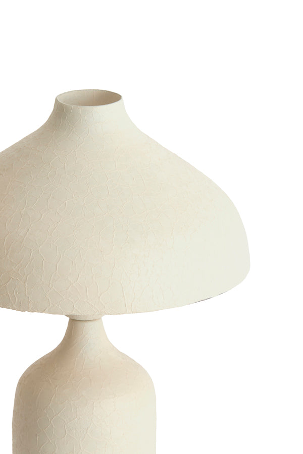 Lâmpada de mesa metálica de cor creme quente Light & Living Yebri – imagem 3