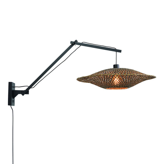bamboe-wandlamp-naturel-zwart-knikarm-good-mojo-bali-main-image