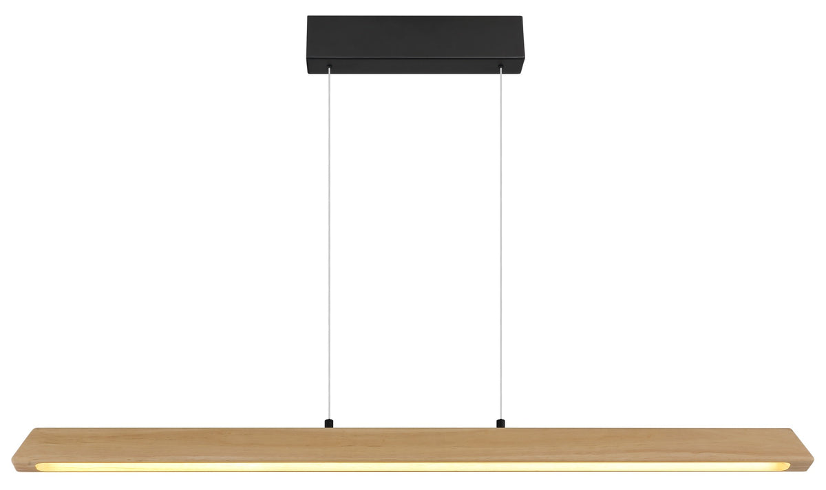 Luminária suspensa LED preta metálica com caráter – imagem 2