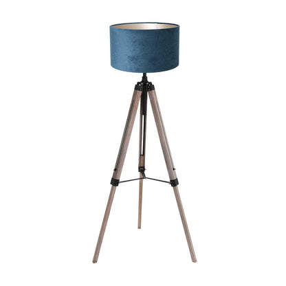 houten-vloerlamp-zwart-velours-kap-mexlite-triek-main-image