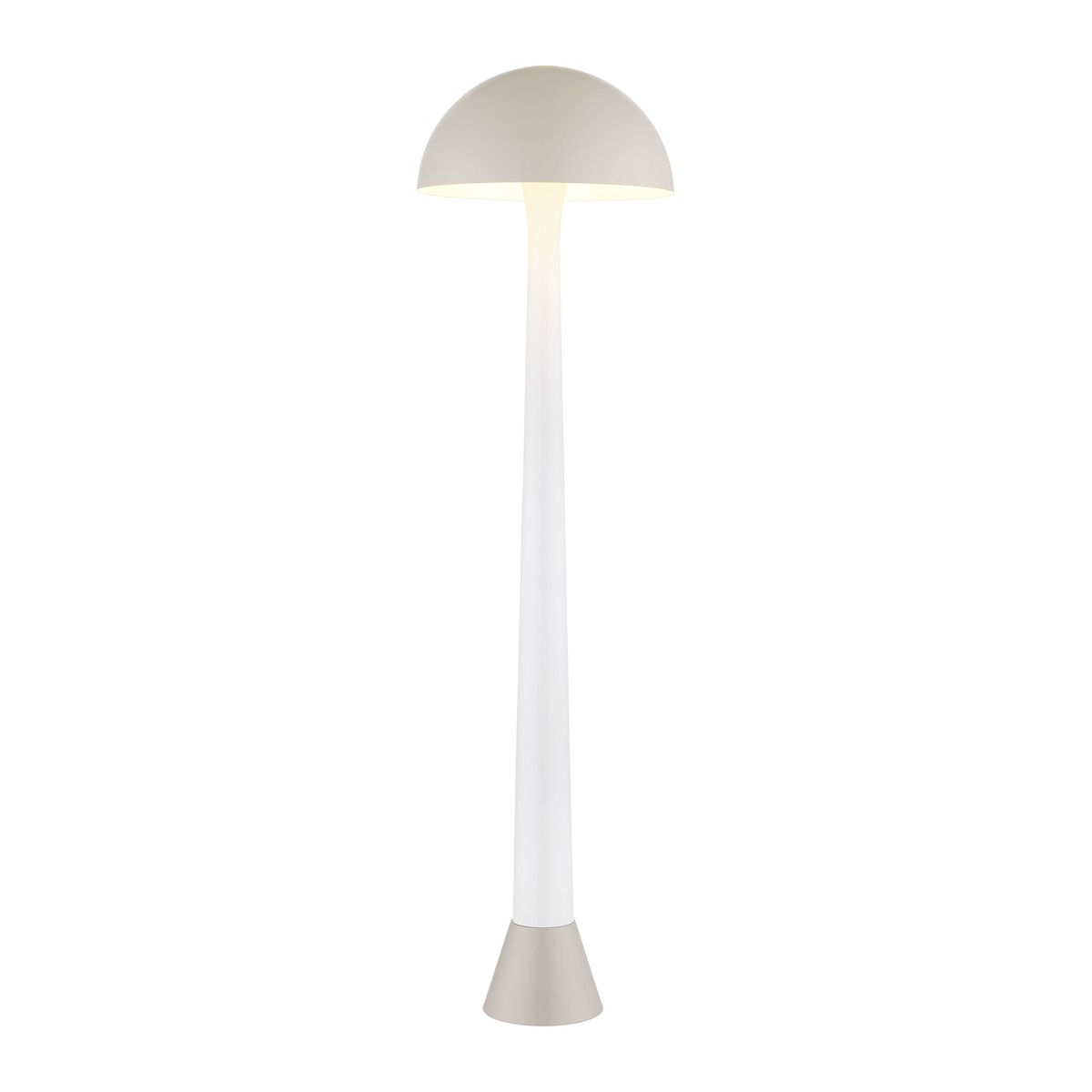 Suwena metalna podna lampa u boji pijeska