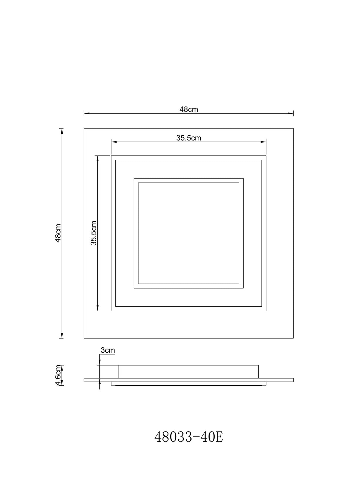 Lampada a soffitto LED in metallo antracite di piccole dimensioni e dal carattere distintivo – immagine 5