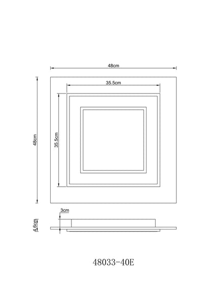 Lampada a soffitto LED in metallo antracite di piccole dimensioni e dal carattere distintivo – immagine 5