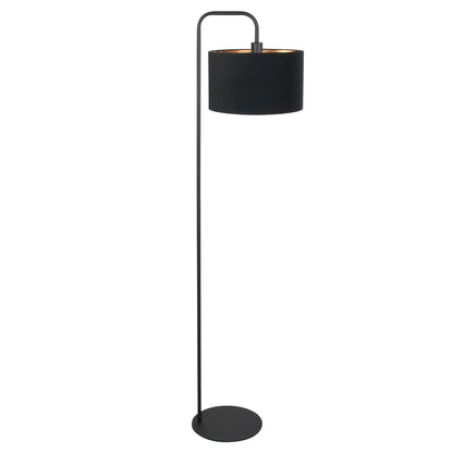 vloerlamp-met-zwarte-linnen-kap-en-gouden-binnenkant-mexlite-forma-main-image