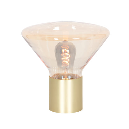 Steinhauer Ambiance Amber Glass Table Lamp