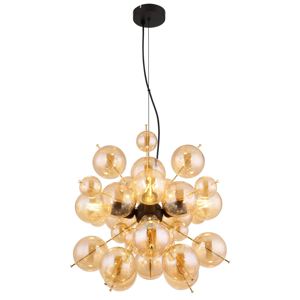 moderne-hanglamp-met-amber-glazen-bollen-udo-main-image