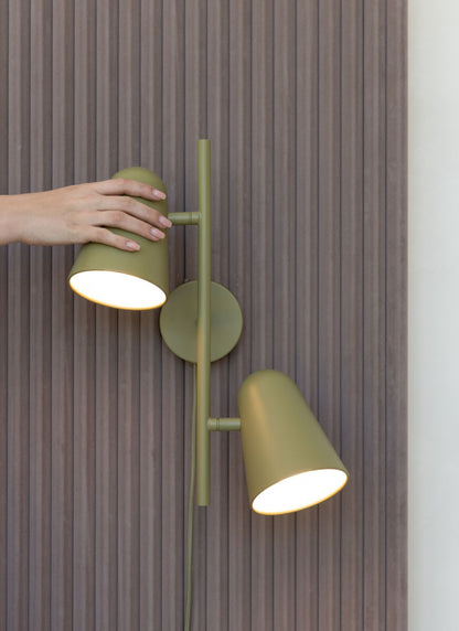 Lampada da parete in metallo verde oliva Charmante It's About RoMi Salamanca – immagine 4