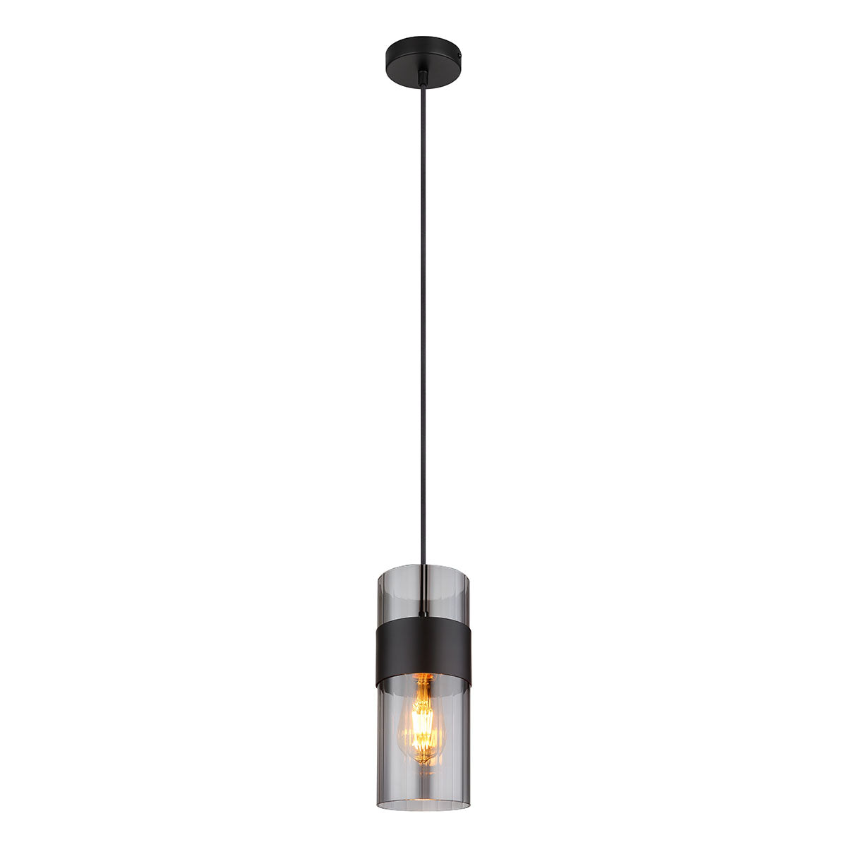 koker-zwarte-moderne-hanglamp-globo-scarfina-main-image