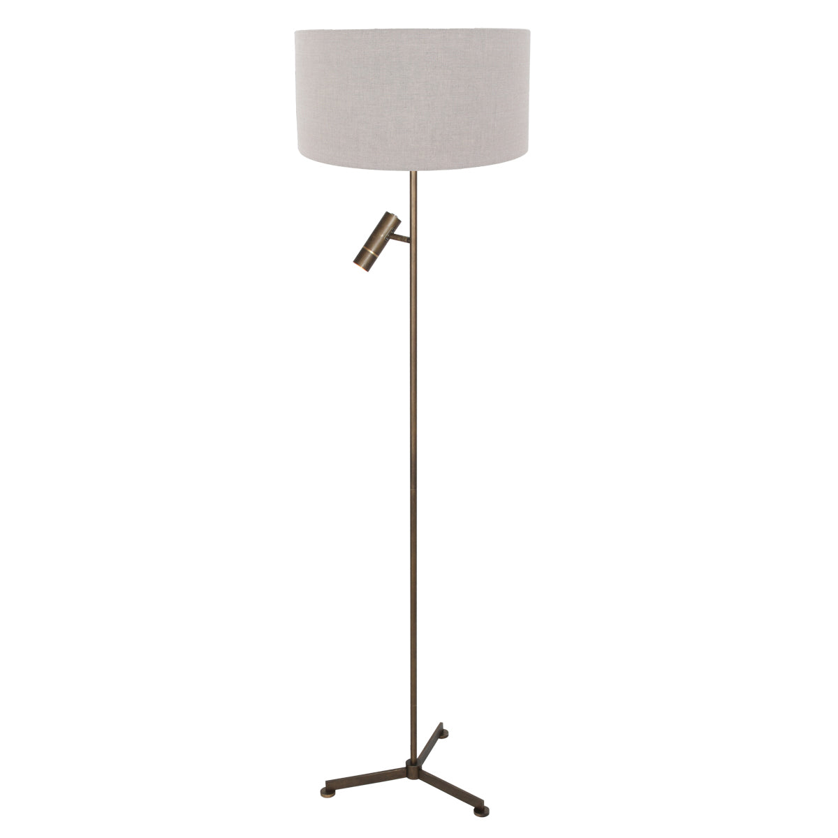 bronzen-vloerlamp-met-leeslicht-en-grijze-kap-steinhauer-stang-variant-image1