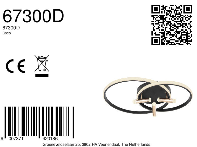 plafondlamp-zwart-dubbelring-goudaccenten-globo-coco-variant-image8a