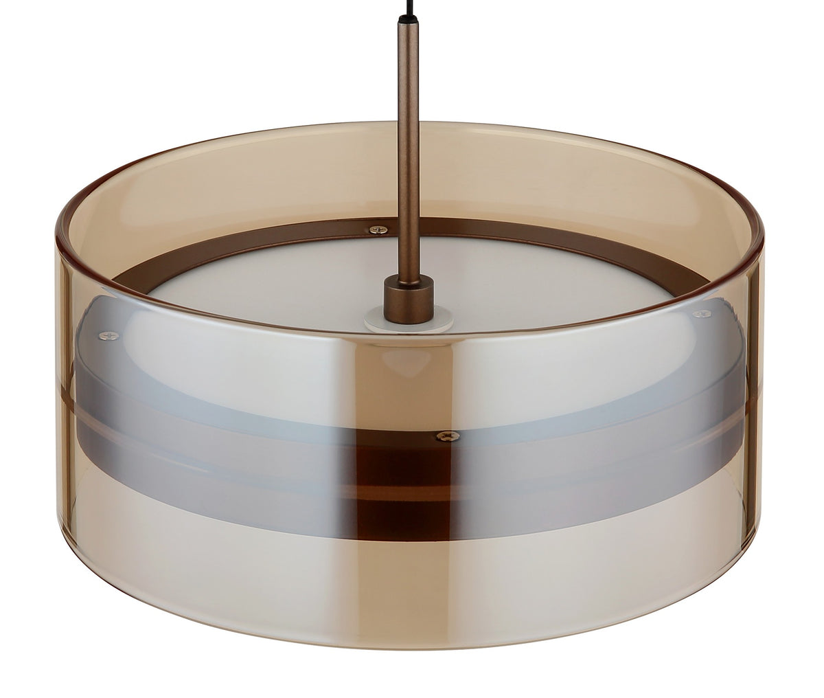Pequeno candeeiro pendente LED cor de café – imagem 2
