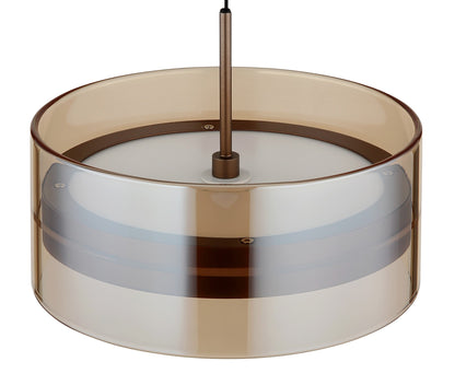 Pequeno candeeiro pendente LED cor de café – imagem 2