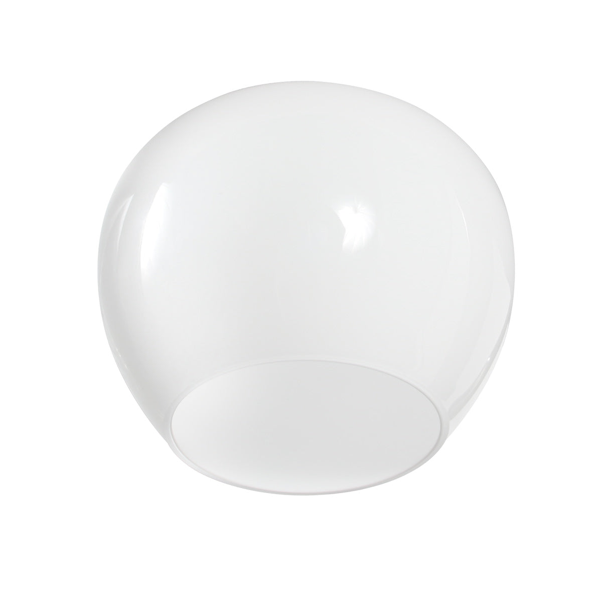 Lâmpada pendente esbelta de vidro branco e pedra Anne Light Vetrass – imagem 6