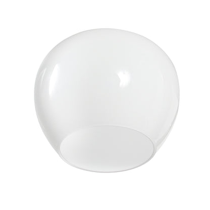 Lâmpada pendente esbelta de vidro branco e pedra Anne Light Vetrass – imagem 6