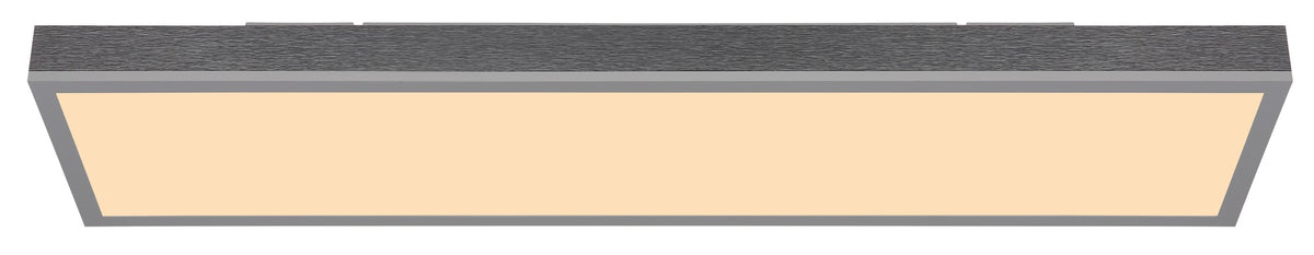 Candelabru LED din aluminiu argintiu mare – imaginea 2