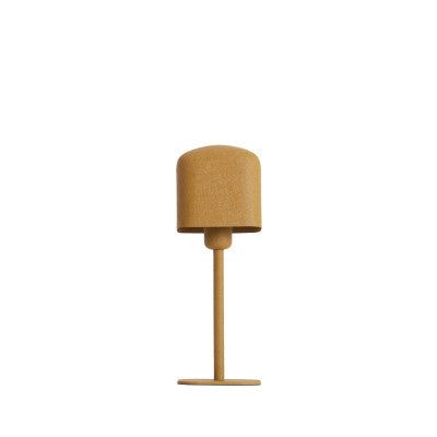 Piccola lampada da tavolo in metallo giallo ocra Light & Living Elenie – immagine 2