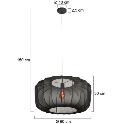 zwarte-japandi-hanglamp-textiel-anne-lighting-sable-variant-image7