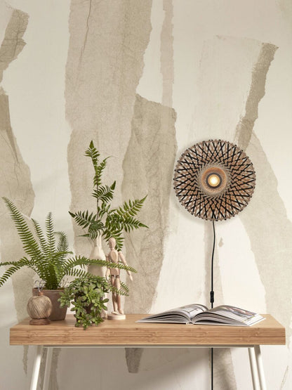 bohemian-bamboe-wandlamp-naturel-zwart-xs-good-mojo-kalimantan-variant-image1