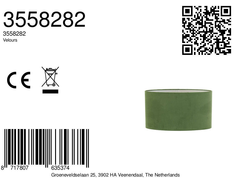 groene-cilindervormige-lampenkap-in-kleur-light-living-velours-variant-image8a