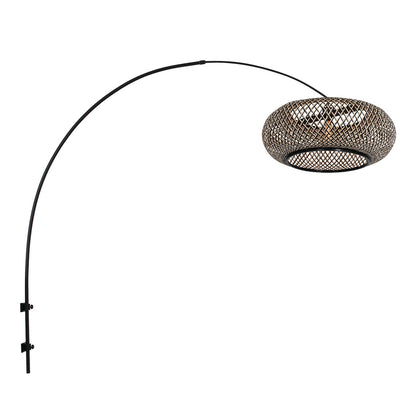 booglamp-muur-zwart-ronde-bamboe-kap-steinhauer-sparkled-light-main-image