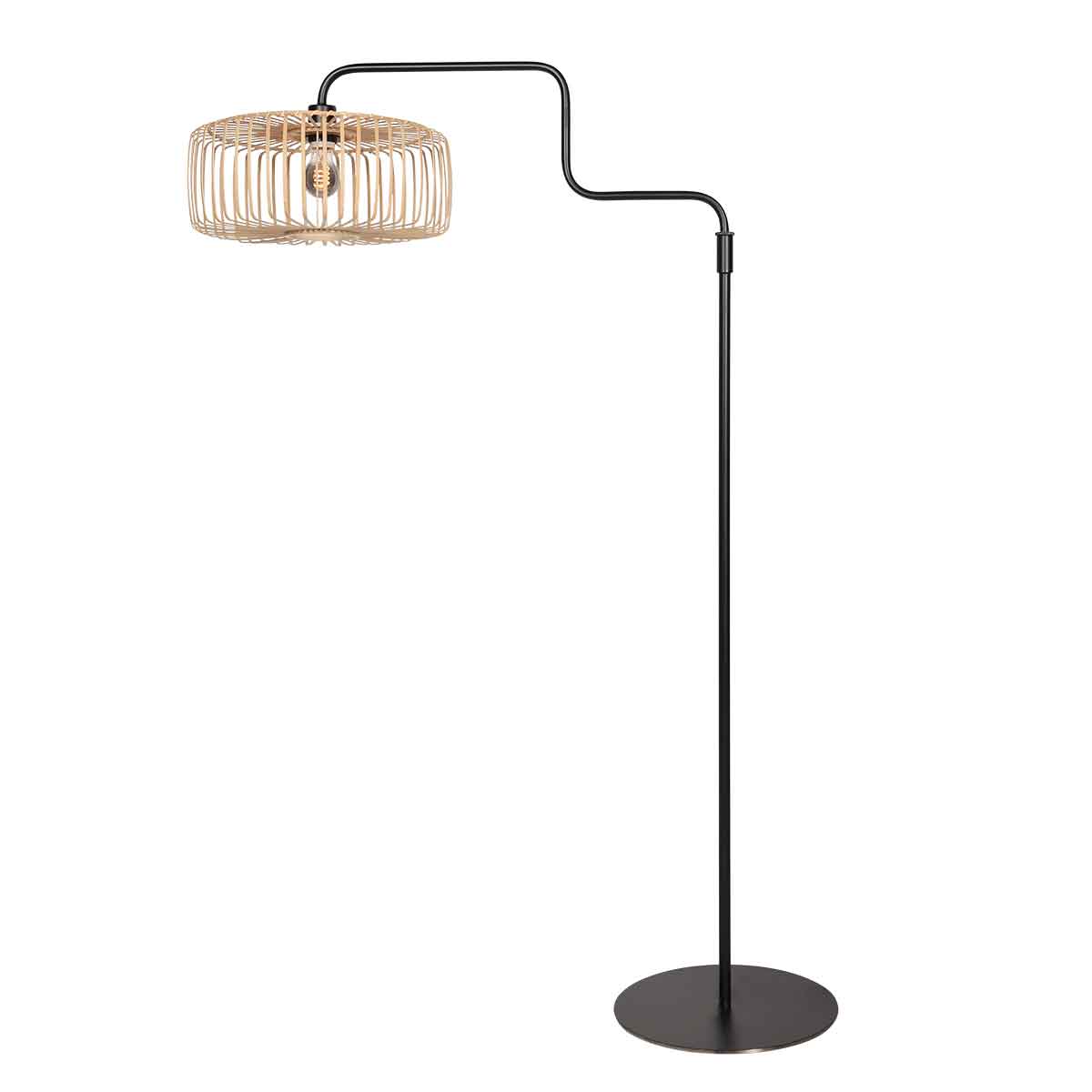 trendy-zwarte-bamboe-metalen-vloerlamp-steinhauer-bloeba-variant-image1