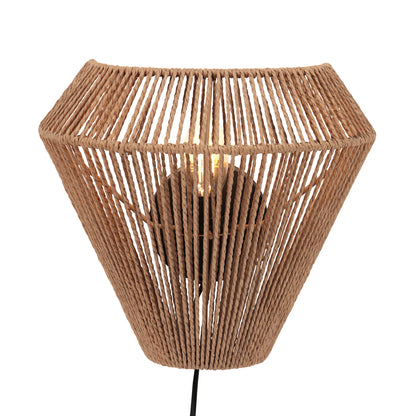 Kreminės virvės sieninis šviestuvas Anne Light Maze