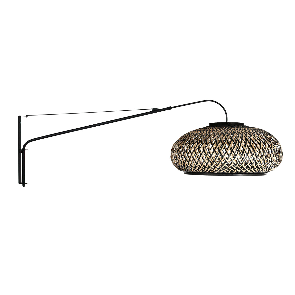 moderne-wandlamp-met-bamboe-kap-steinhauer-elegant-classy-main-image