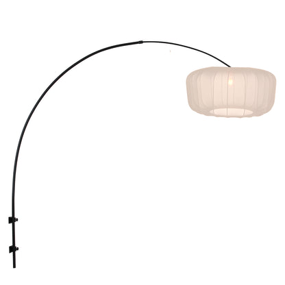 zwarte-boog-wandlamp-met-beige-kap-steinhauer-vella-lino-main-image