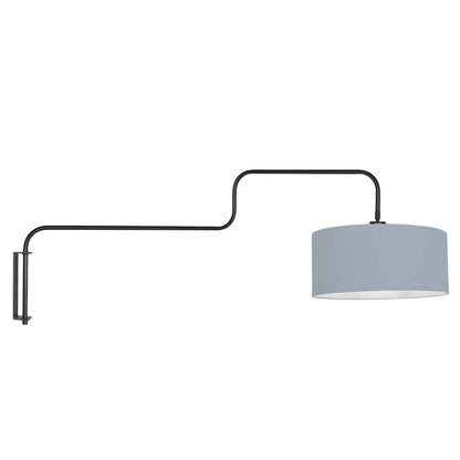 wandlamp-trendy-blauwe-stof-metaal-steinhauer-bloeba-main-image