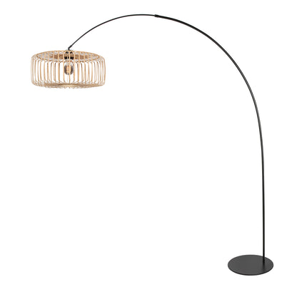 trendy-zwarte-booglamp-met-naturel-kap-anne-lighting-curve-variant-image1
