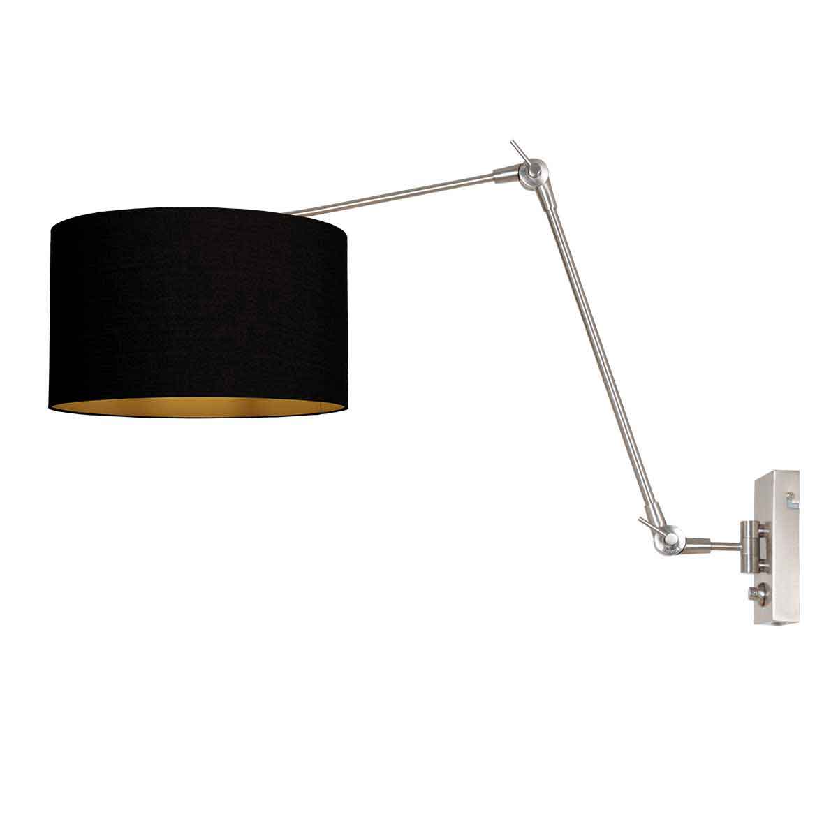 moderne-metalen-stoffen-wandlamp-steinhauer-prestige-chic-variant-image1
