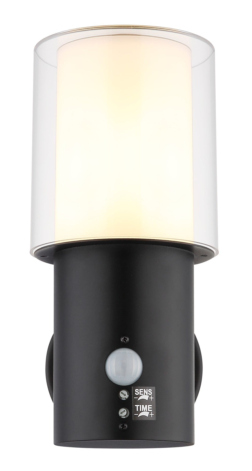 Lampada da esterno in acciaio inossidabile nera raffinata – immagine 2