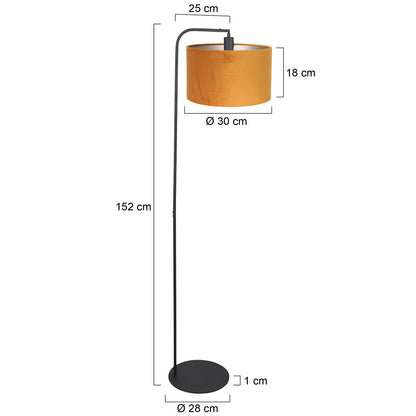luxe-vloerlamp-met-gouden-velours-kap-steinhauer-stang-variant-image7