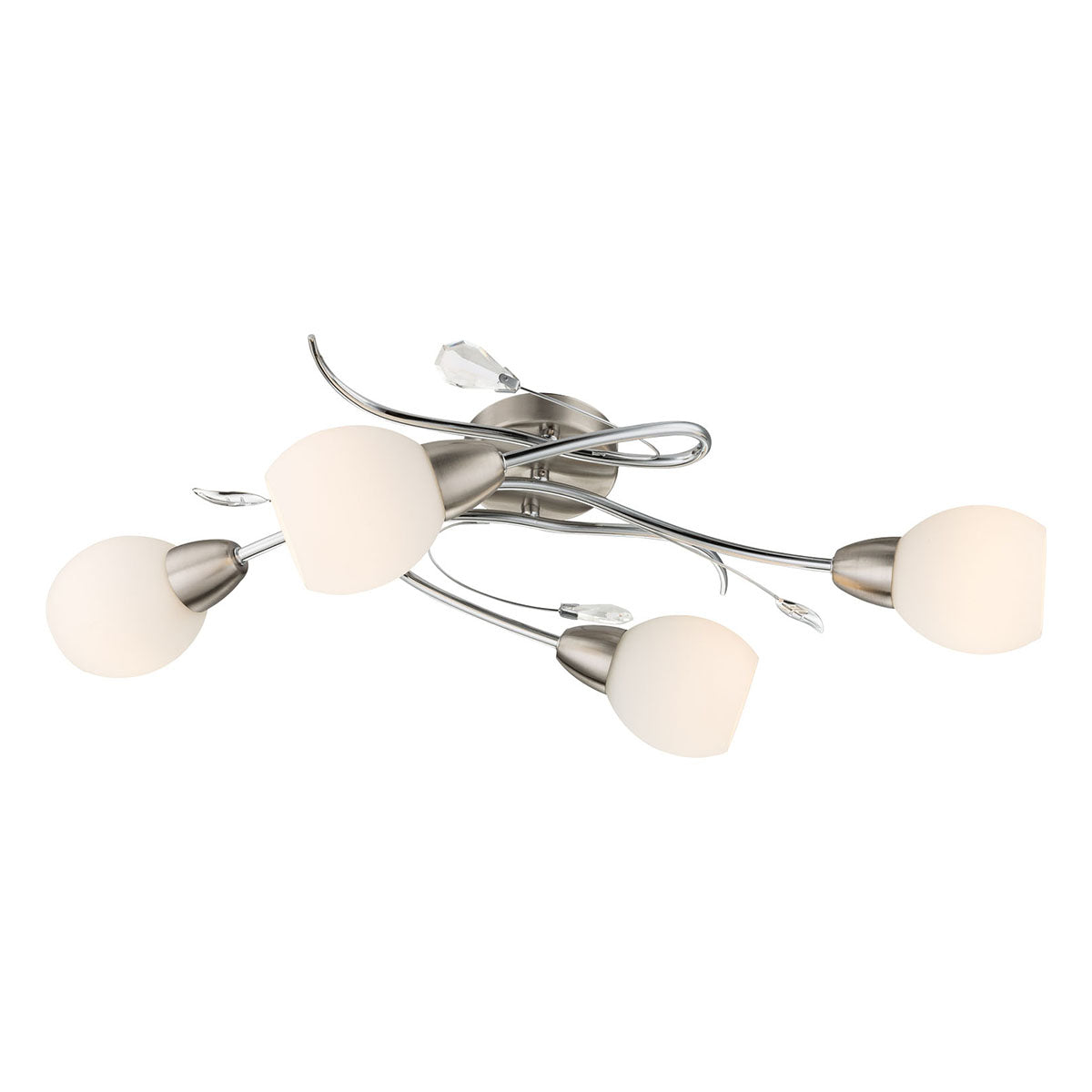 4-kap-nikkelen-gedraaide-plafondlamp-globo-lilly-main-image