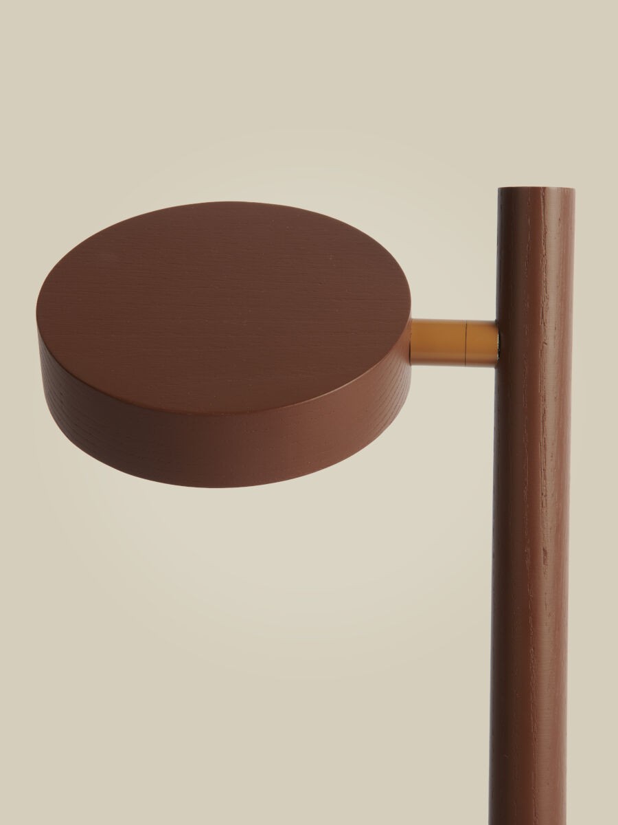 Lampada da tavolo in legno di frassino marrone raffinato GOOD&MOJO Okinawa – immagine 2