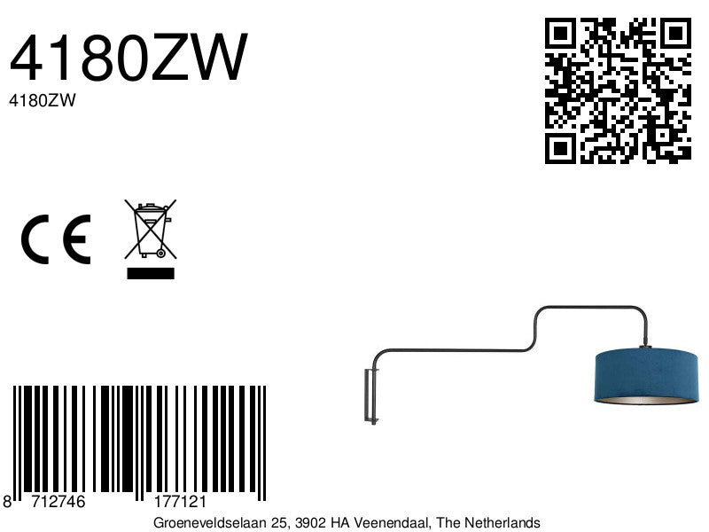 metalen-trendy-blauwe-zwarte-wandlamp-steinhauer-bloeba-variant-image8a