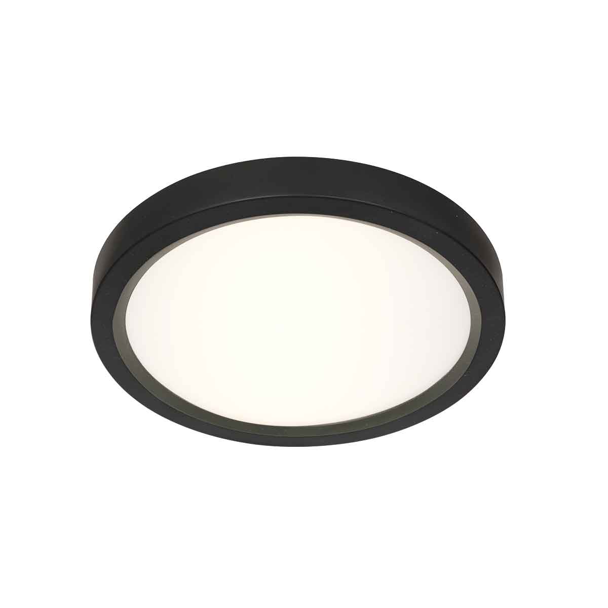 Черен LED плафон Steinhauer Ø20 см – изображение 6