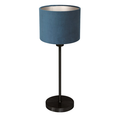 zwarte-tafellamp-met-blauw-fluwelen-kap-mexlite-noor-main-image