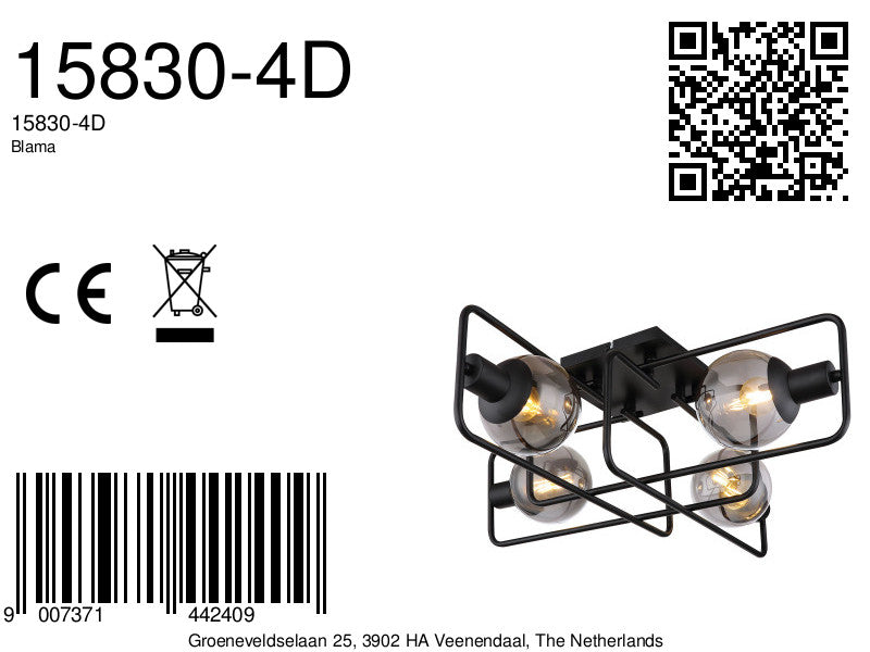 hoekige-moderne-zwarte-plafondlamp-globo-blama-variant-image8a