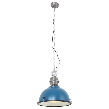 industriele-hanglamp-metaal-glas-petrol-koepelvorm-steinhauer-bikkel-variant-image1