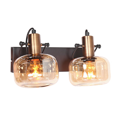 dubbele-bronzen-wandlamp-glas-steinhauer-glaslic-main-image