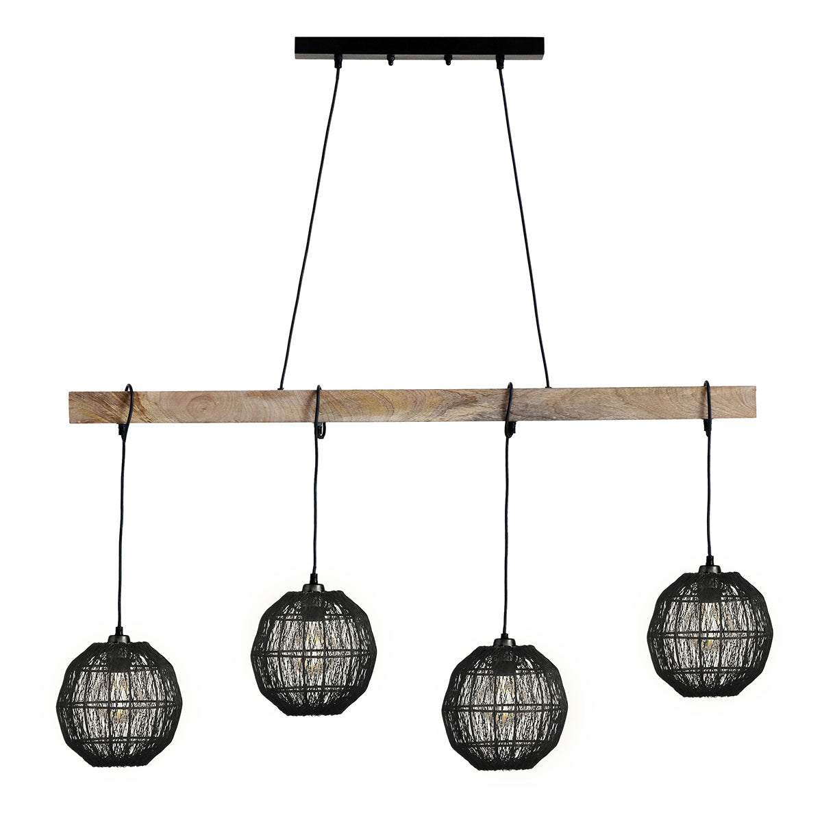 oosterse-zwarte-metalen-hanglamp-globo-hermi-ii-main-image