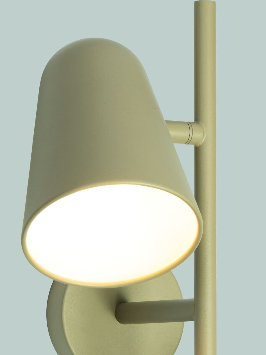 Lampada da parete metallica color sabbia senza tempo It's About RoMi Salamanca – immagine 2