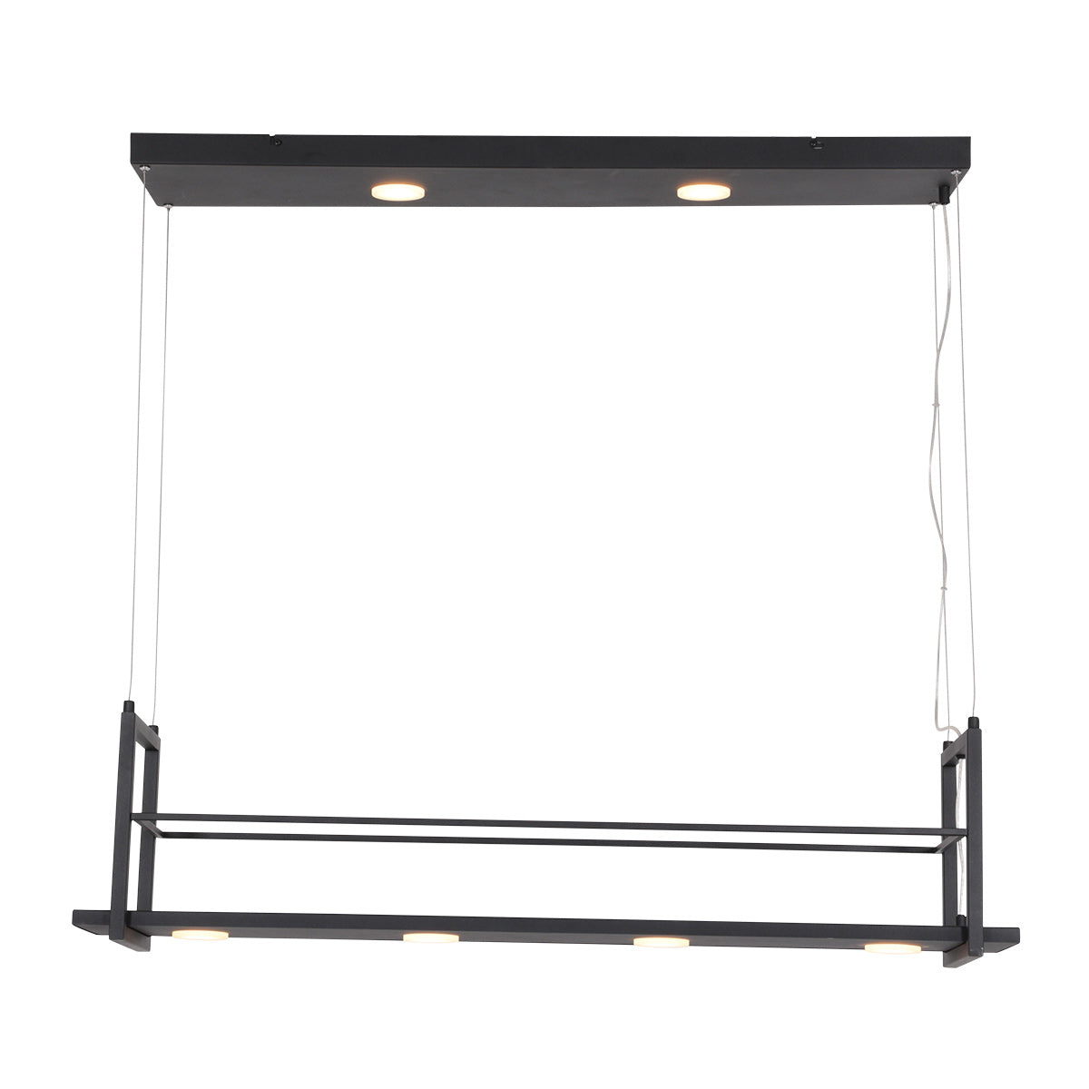 Steinhauer Tor svart pendellampa med LED – bild 1