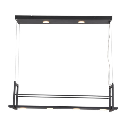 Steinhauer Tor svart pendellampa med LED – bild 1